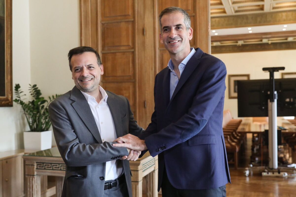 Συνάντηση Δούκα – Μπακογιάννη: Συζήτηση και για τη Διπλή Ανάπλαση