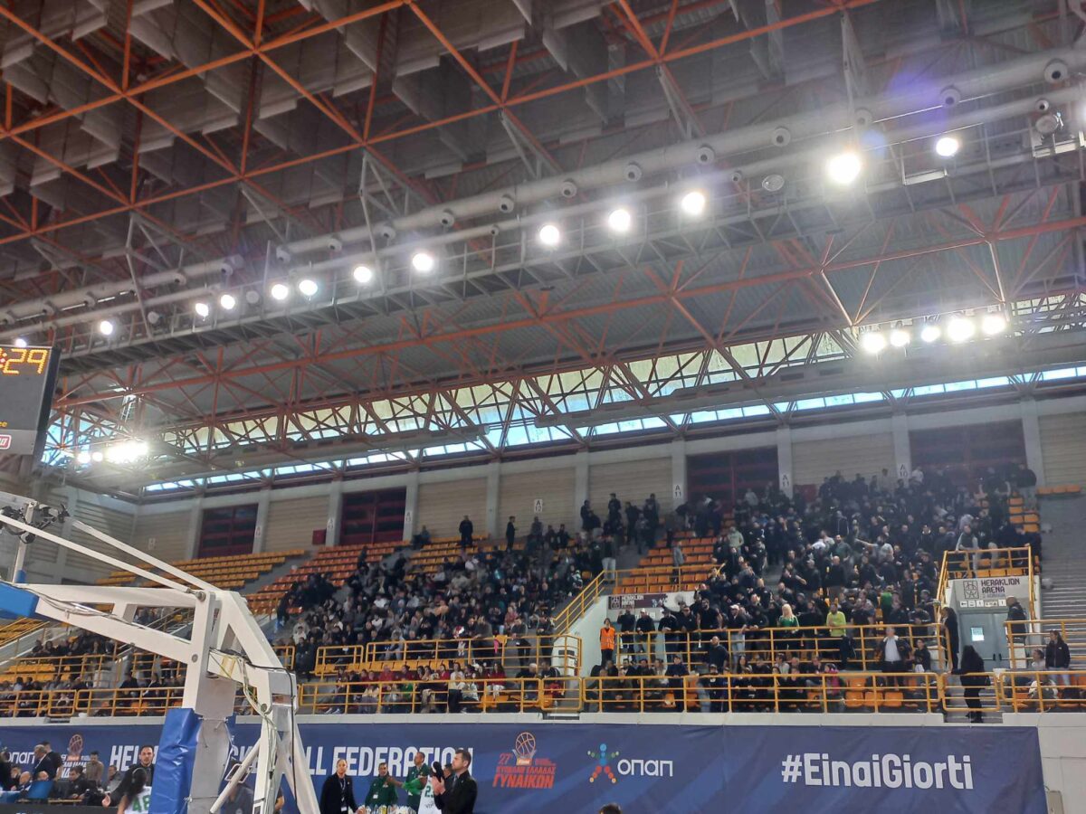 #EinaiGiorti σε άδειες εξέδρες ο τελικός του Κυπέλλου Γυναικών Παναθηναϊκός – Εσπερίδες