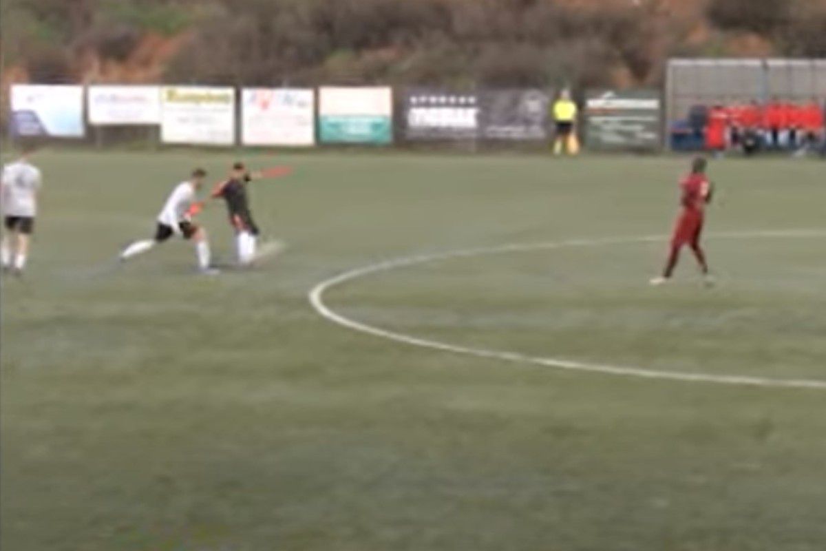 Τερματοφύλακας στα τοπικά της Κρήτης έβαλε γκολ πίσω από το κέντρο