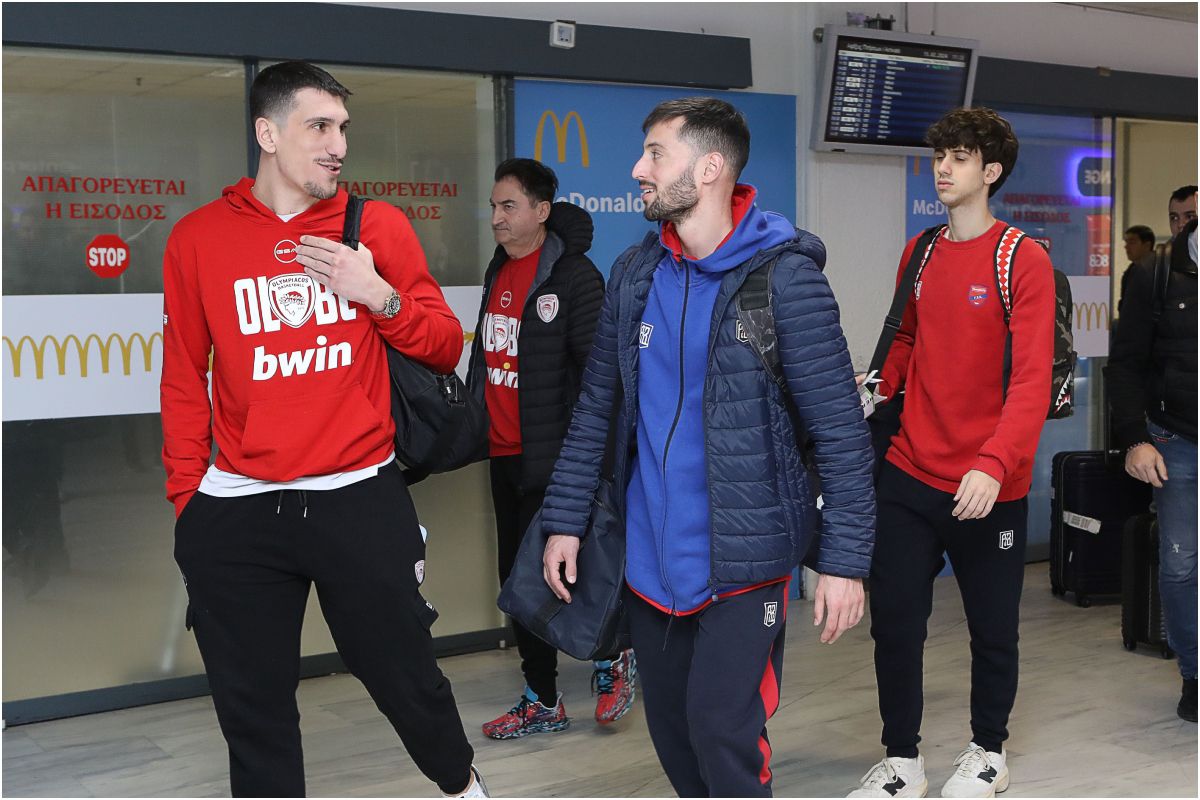 Στο ίδιο αεροπλάνο για Κρήτη Ολυμπιακός, Πανιώνιος και Λιόλιος (gallery)