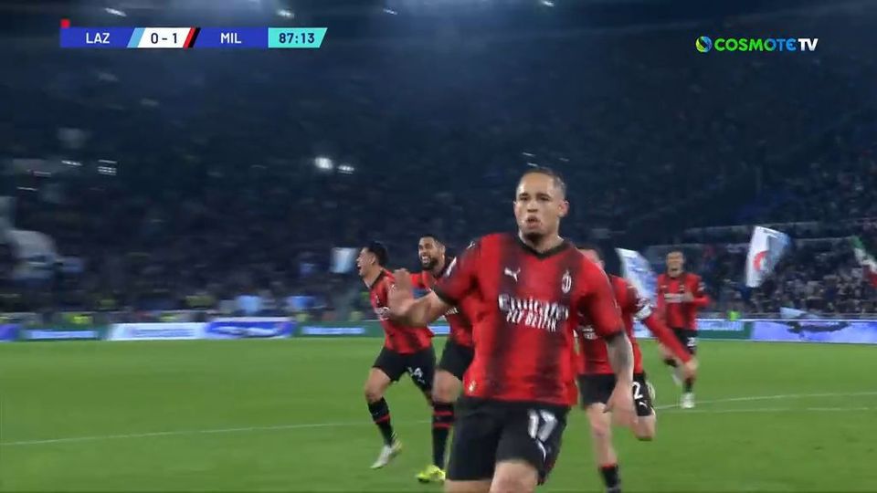 Άλωσε τη Ρώμη η Μίλαν σοκάροντας τη Λάτσιο των… 8 παικτών!