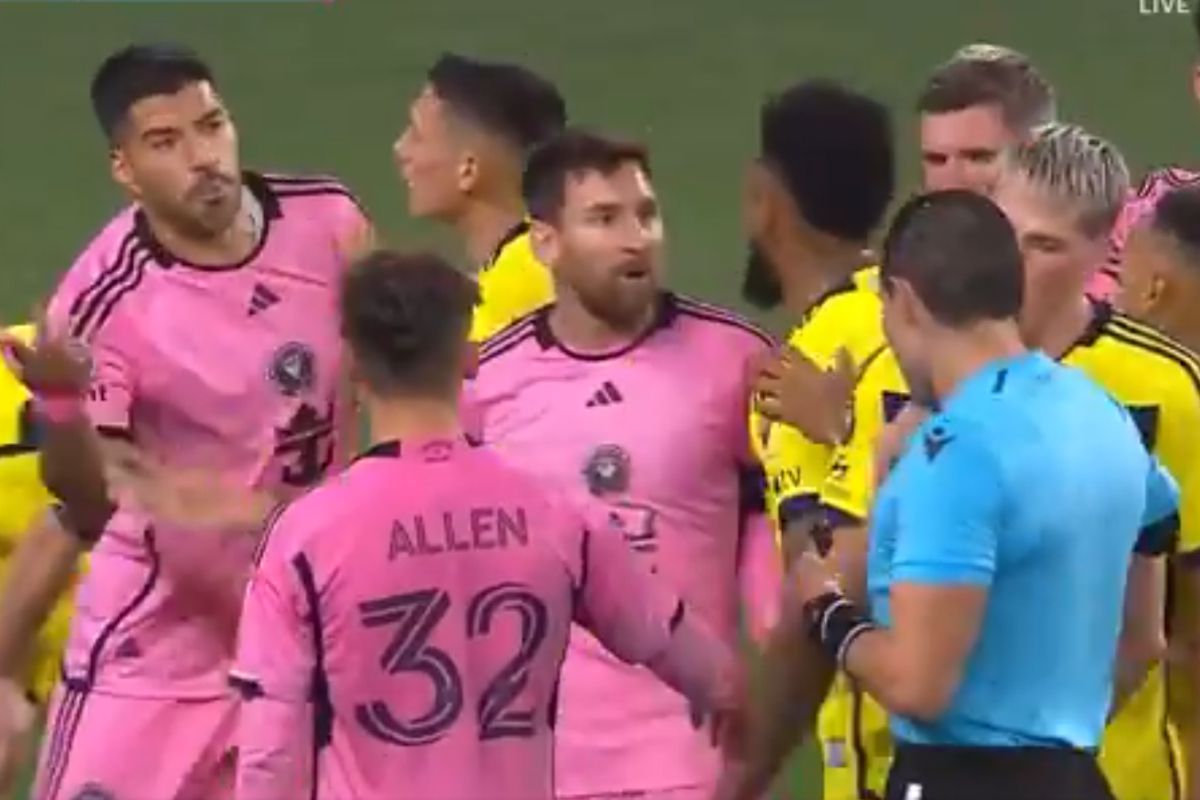 Μέσι και Σουάρες συμμετείχαν σε λογομαχία έναντι παικτών της  Νάσβιλ (vid)