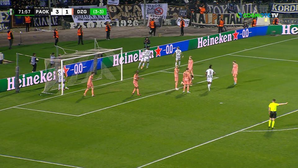 Ξανά ο Κουλιεράκης, έκανε το 4-1 με το στήθος και έβαλε «φωτιά» στην Τούμπα!