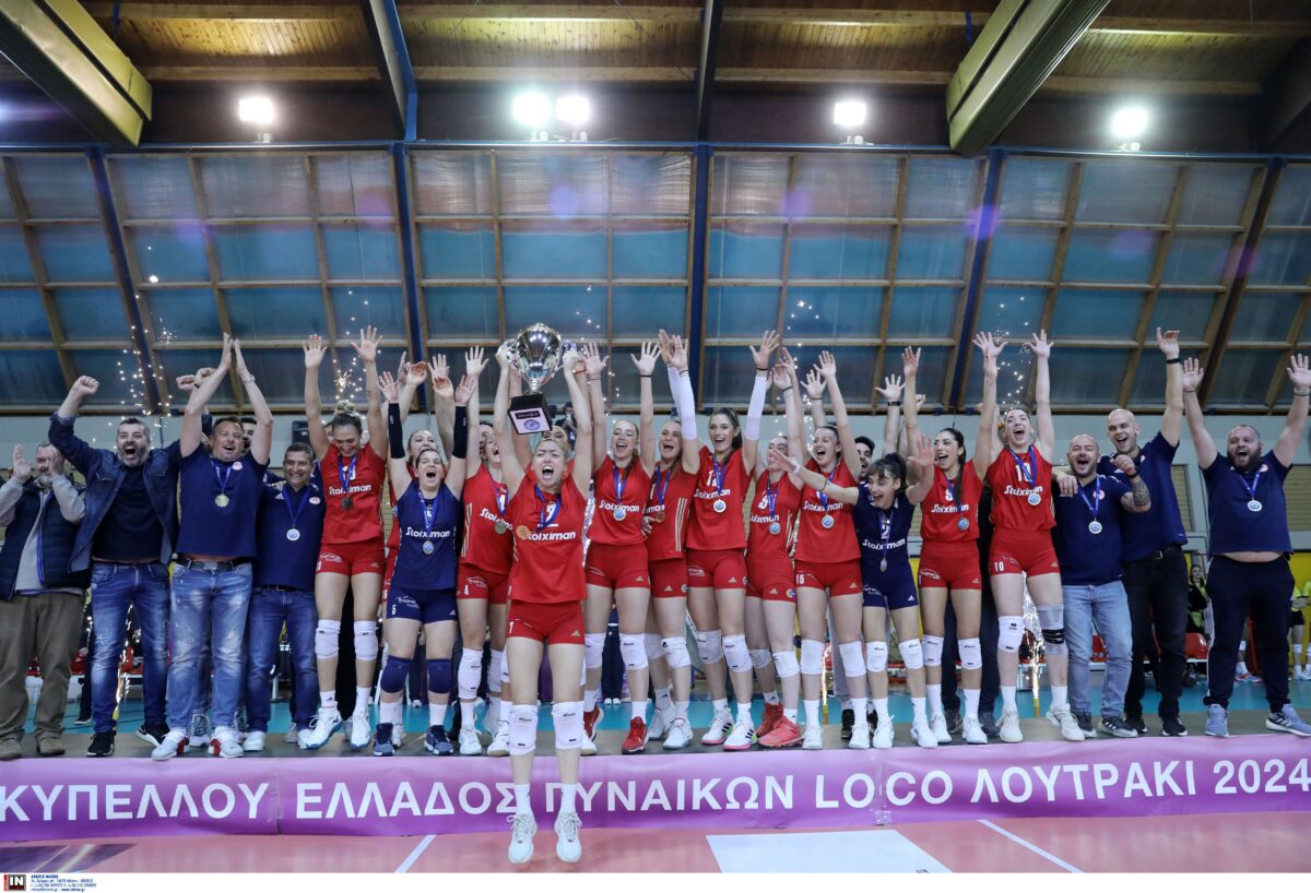 Κυρίαρχος ο Ολυμπιακός, 3-0 την ΑΕΚ και κατέκτησε το Κύπελλο