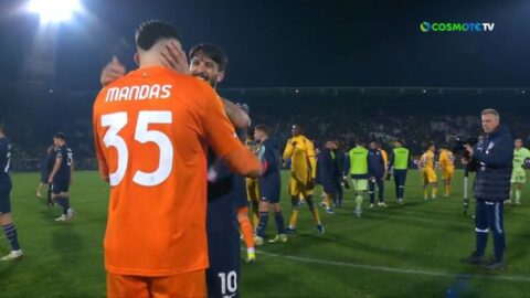Εξαιρετικός ο Μανδάς στο ντεμπούτο του στη Serie A – Απέσπασε συγχαρητήρια από τους συμπαίκτες του