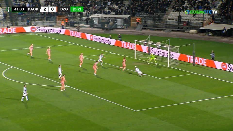 Τρομερή ενέργεια Κωνσταντέλια, σέντρα Τάισον και 3-0 με τον Μπράντον Τόμας