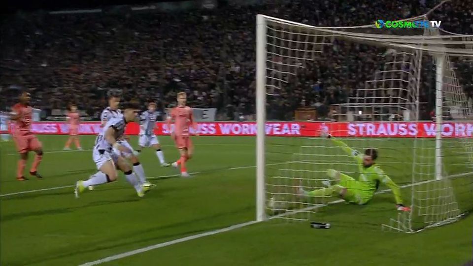 «Άγγιξε» το γκολ ο ΠΑΟΚ με τον Κουλιεράκη!