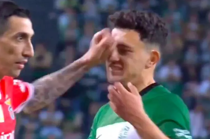 Ο Ντι Μαρία έριξε γροθιά σε αντίπαλο και δεν είδε ούτε κίτρινη (vid)