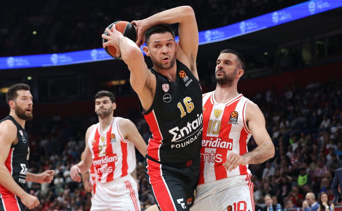 Η βαθμολογία της Euroleague μετά τη νίκη του Ολυμπιακού κόντρα στον Ερυθρό Αστέρα