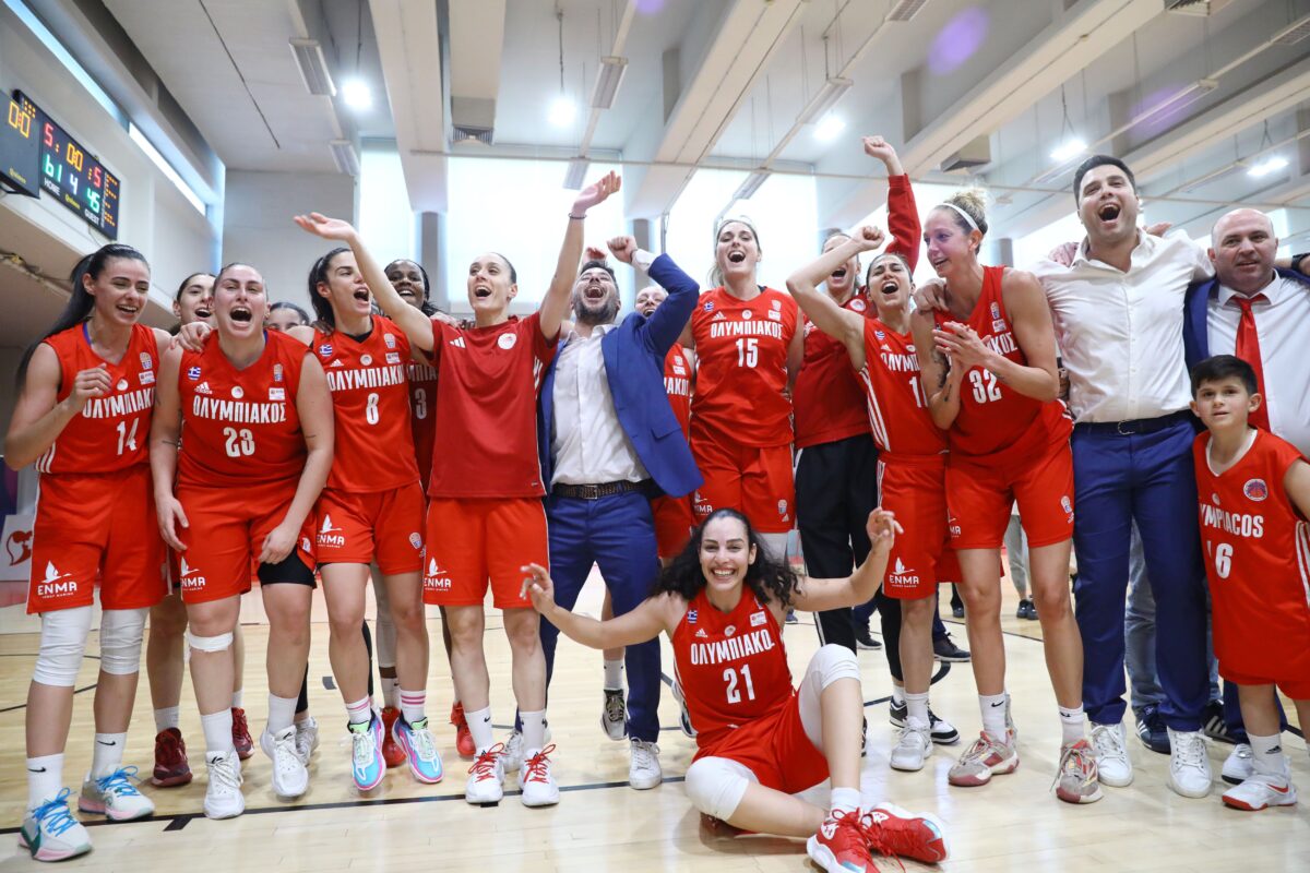 Ο Ολυμπιακός κατέκτησε για τρίτη σερί χρονιά το πρωτάθλημα – Η Χρυσή Βίβλος της Α1 Γυναικών