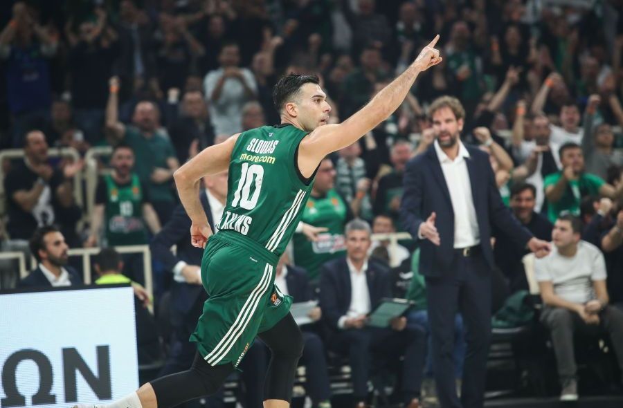 Ο MVP μήνας του Κώστα Σλούκα οδηγεί τον Παναθηναϊκό AKTOR στη δεύτερη θέση (vids)