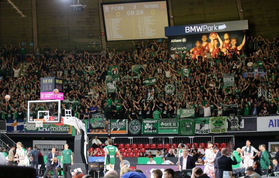 Ο κόσμος του Παναθηναϊκού… κατέκτησε τη Euroleague: Αυτός είναι ο μυθικός εκτός έδρας μέσος όρος φιλάθλων