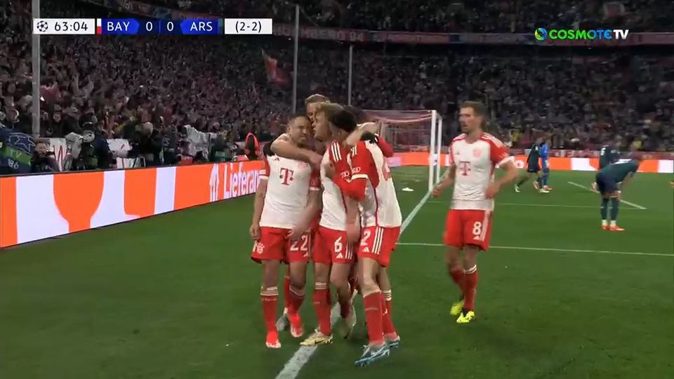 «Καρφωτή» κεφαλιά του Κίμιχ και 1-0 για την Μπάγερν Μονάχου (vid)