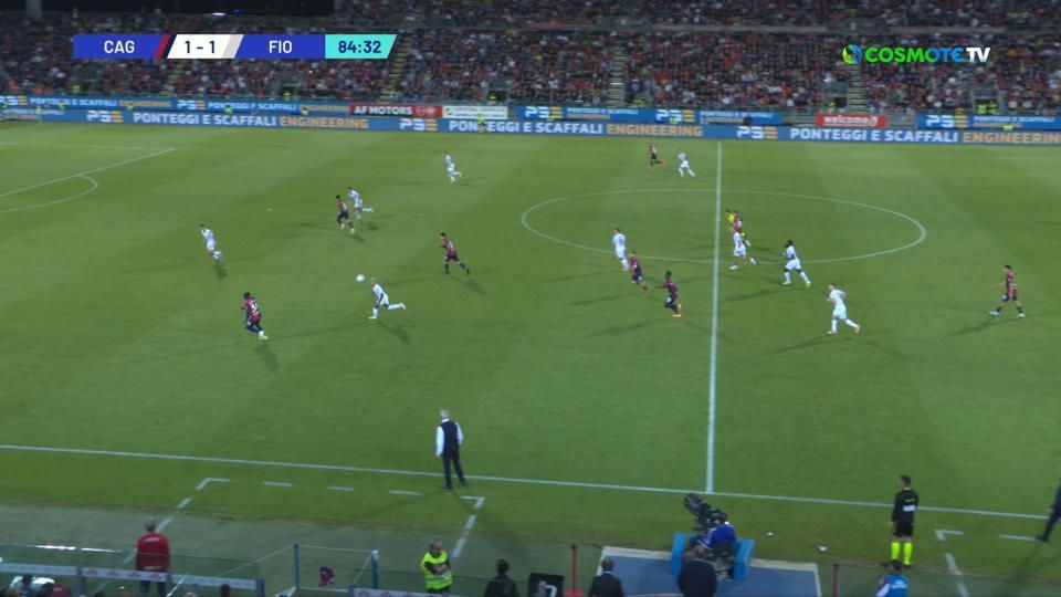 Ο Κίνγκστον μ’ εκπληκτικό σουτ έκανε το 2-1 για την Κάλιαρι κόντρα στη Φιορεντίνα