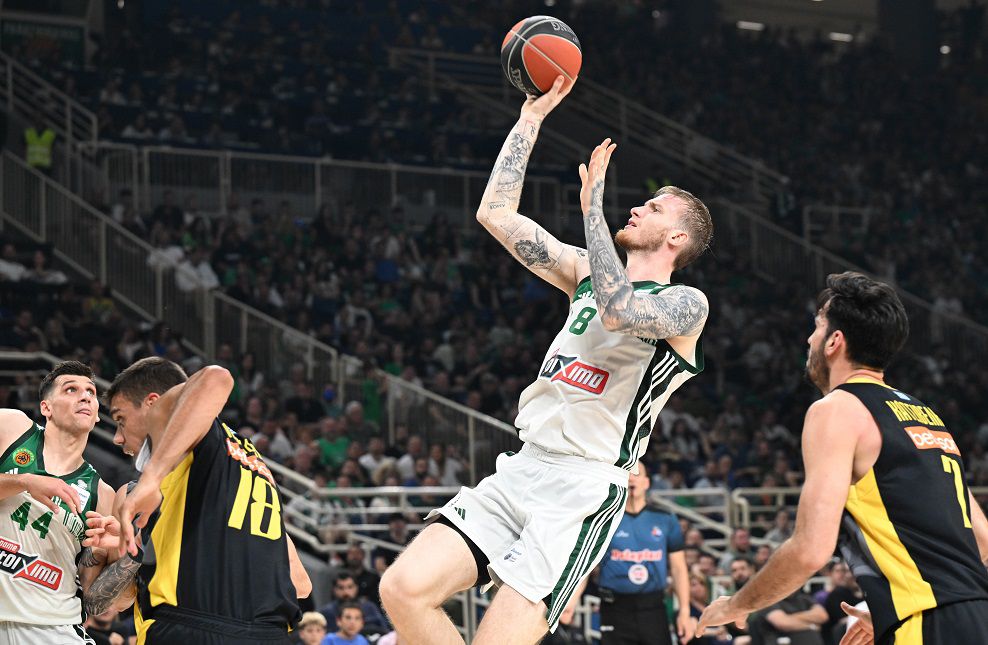 «Επτάστερο» πάρτι και στο παρκέ για τον Παναθηναϊκό με… καλεσμένο τον Άρη!