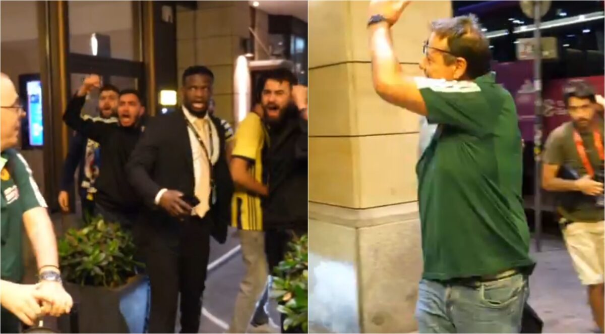 Απαράδεκτο σκηνικό στην άφιξη του Παναθηναϊκού – Οπαδοί της Φενέρ την… έπεσαν στον Αταμάν: «Πού είναι η ασφάλεια;» (vid)