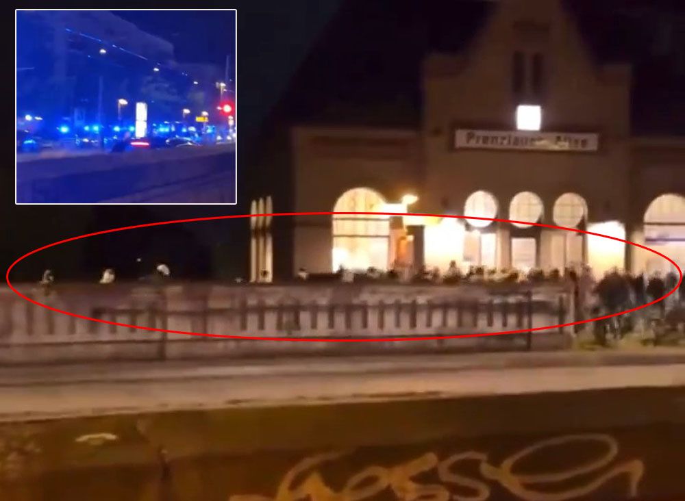 Συγκλονιστικό video από τα αιματηρά επεισόδια μεταξύ οπαδών του Παναθηναϊκού και του Ολυμπιακού στο Βερολίνο