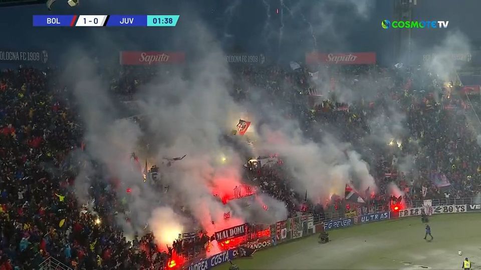 Η Μπολόνια στο 11′ είναι μπροστά με 2-0 κόντρα στη Γιουβέντους!