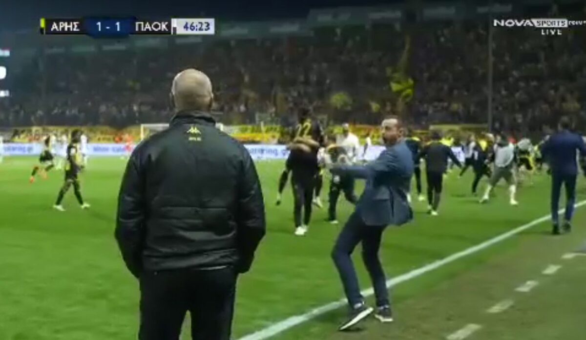 Τρελάθηκε στη γκολάρα του Μορόν και πανηγύρισε έξαλλα ο Άκης Μάντζιος (gallery)