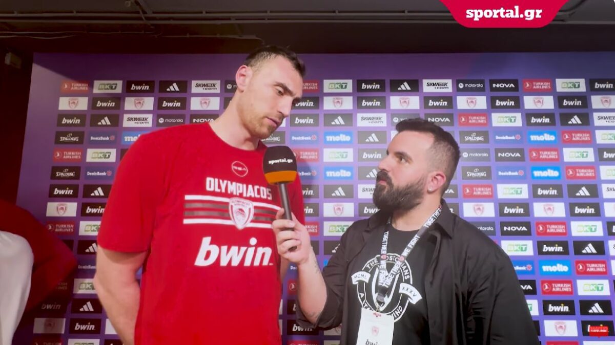 Ο Νίκολα Μιλουτίνοφ στο Sportal: «Αξίζει να βρεθεί στο Final 4 ο Ολυμπιακός – Τελείως διαφορετικό το Game 5» (vid)