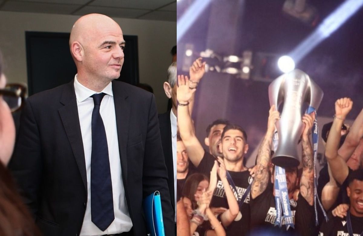 O Ινφαντίνο συνεχάρη τον ΠΑΟΚ μέσω επιστολής στην ΕΠΟ