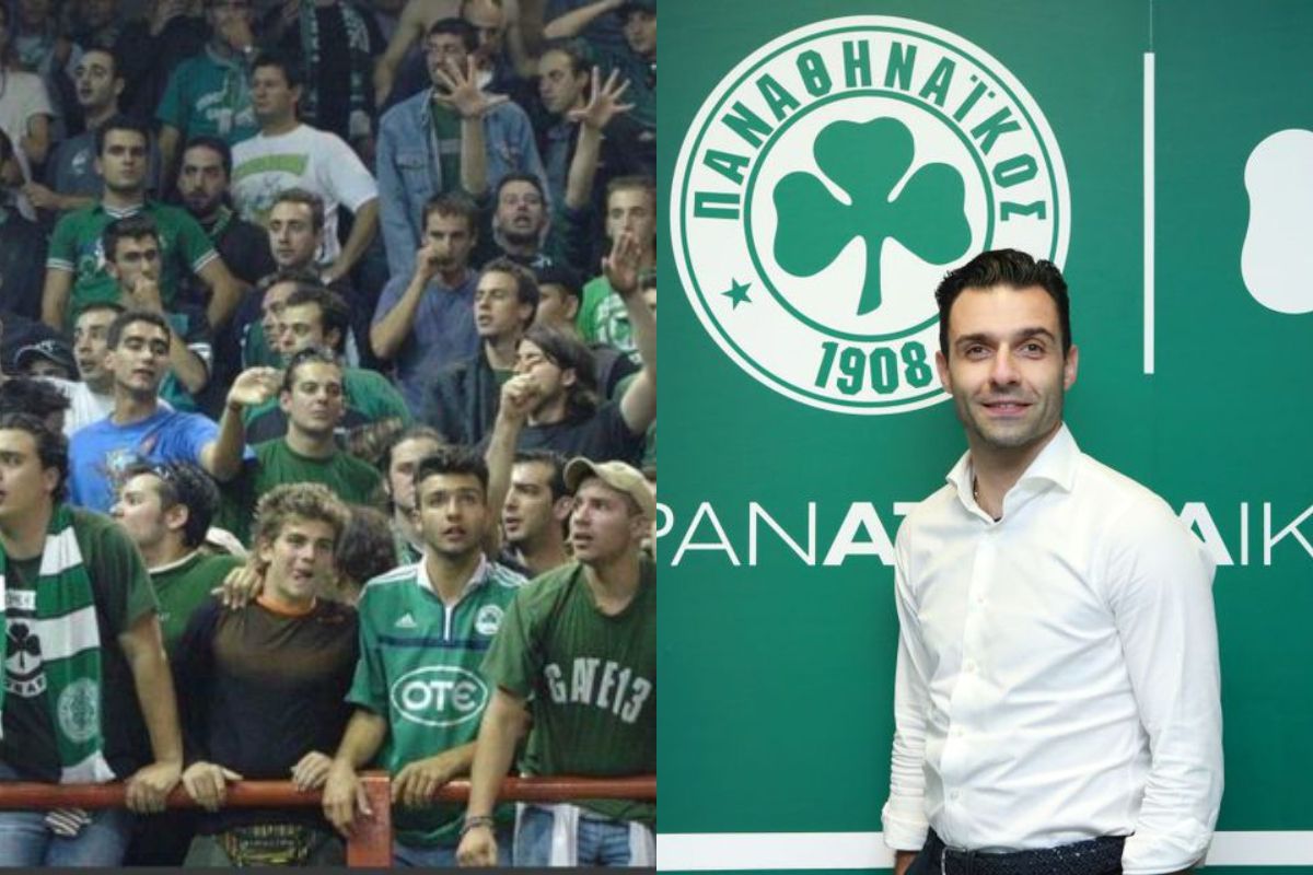 Παναθηναϊκός από… κούνια: Η φωτογραφία του Τζαβέλλα από τη νεανική του ηλικία στην εξέδρα της θύρας 13