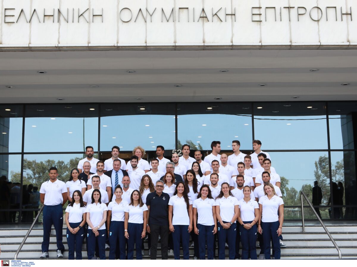 Η επίσημη φωτογράφιση της Ελληνικής Ολυμπιακής Ομάδας
