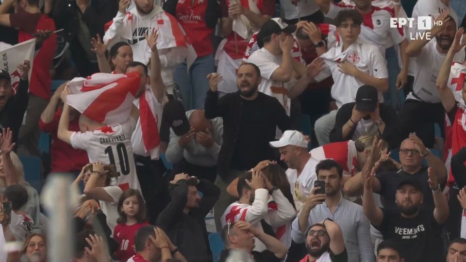 Αδιανόητη χαμένη ευκαιρία στην τελευταία φάση του αγώνα για τη Γεωργία προκειμένου να… κλέψει τη νίκη