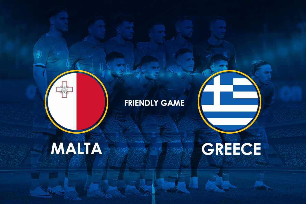 LIVE: ΜΑΛΤΑ – ΕΛΛΑΔΑ