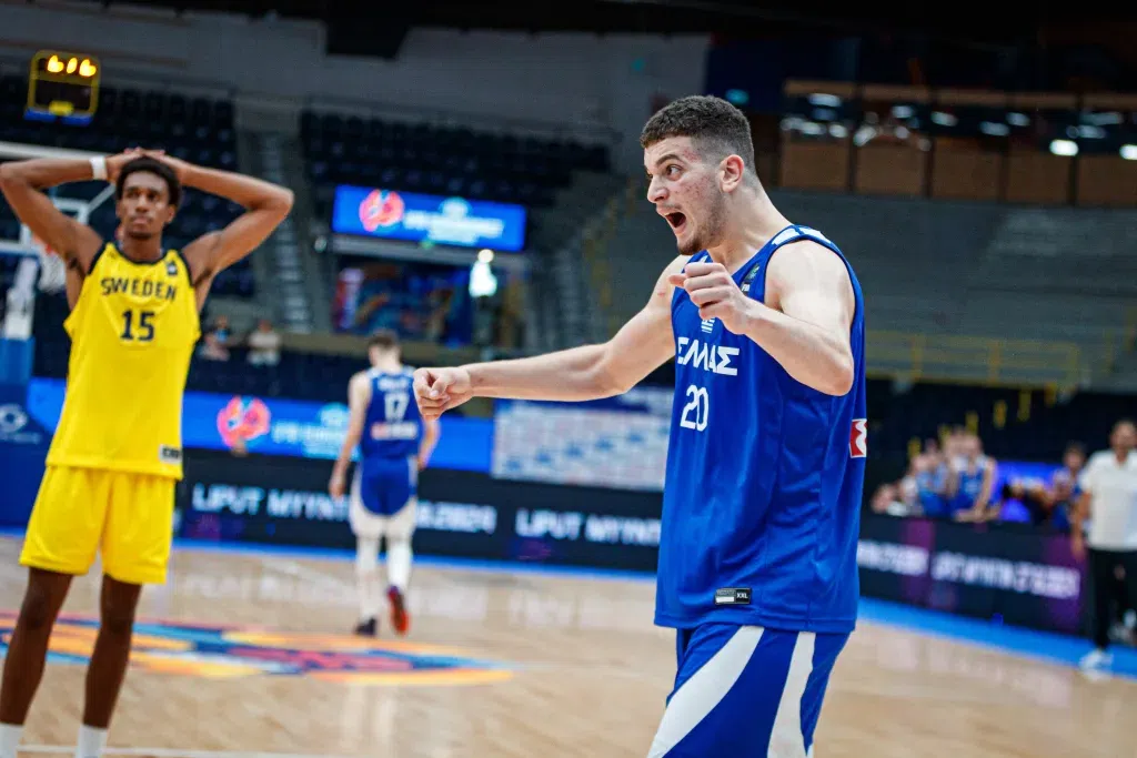 ΔΑΝΙΑ – ΕΛΛΑΔΑ (EUROBASKET U18)