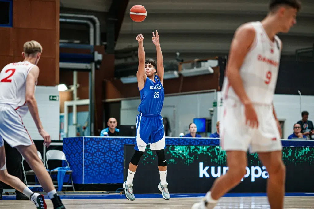 EUROBASKET U18: ΒΕΛΓΙΟ – ΕΛΛΑΔΑ
