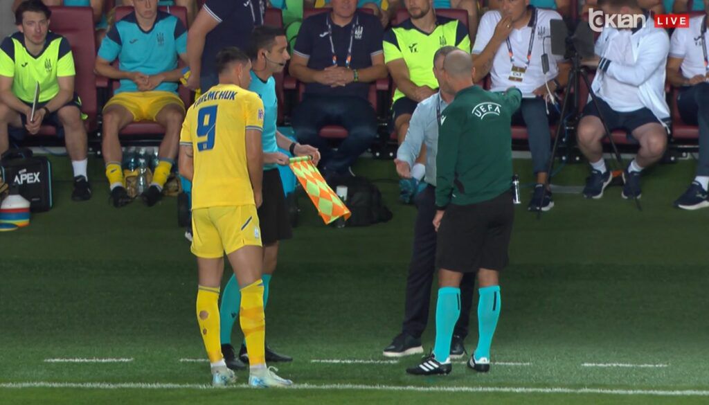 Καθυστέρηση στη σέντρα του Ουκρανία – Αλβανία εξαιτίας του Γιάρεμτσουκ (gallery)