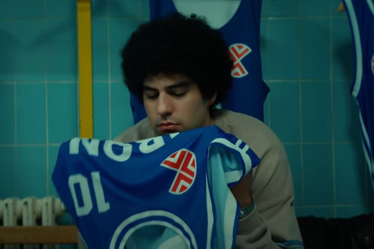 Στιγμιότυπο από την ταινία «Drazen», εμπνευσμένη από τη ζωή του Ντράζεν Πέτροβιτς