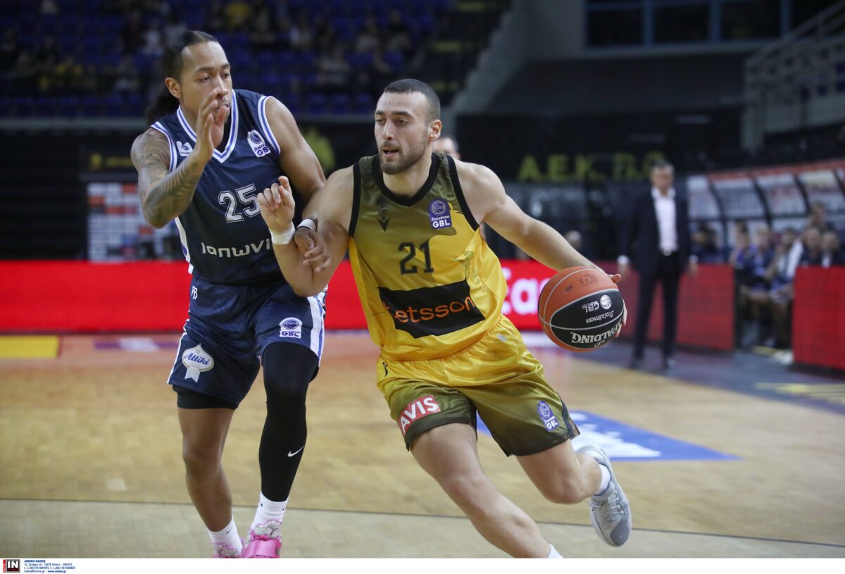 LIVE: ΑΕΚ BETSSON – ΚΑΡΔΙΤΣΑ