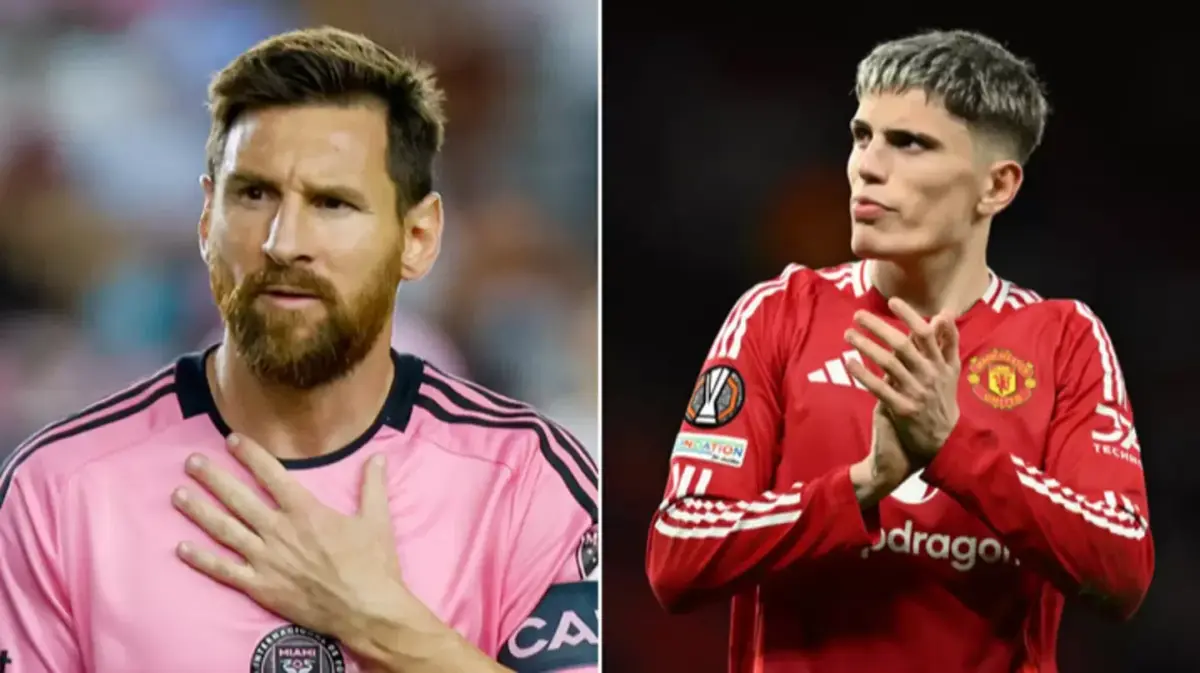 Ο Λιονέλ Μέσι και ο Αλεχάντρο Γκαρνάτσο