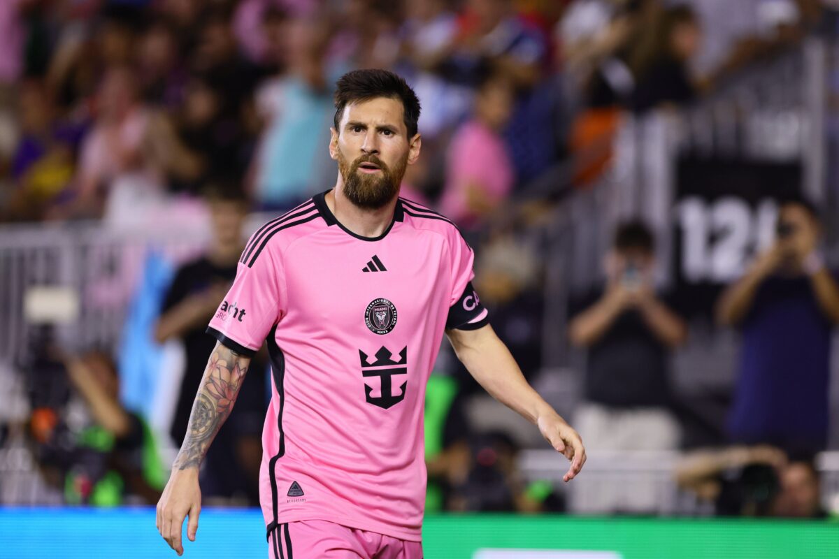 Ο Λιονέλ Μέσι με την Ίντερ Μαϊάμι