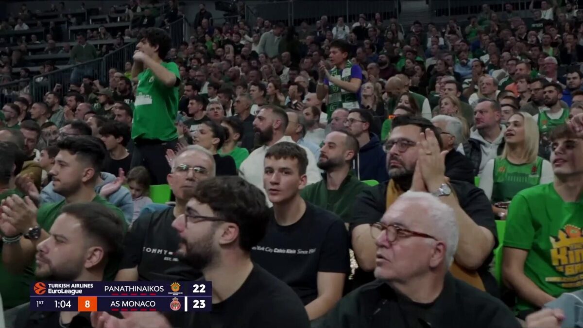 Παναθηναϊκός – Μονακό 88-91: Τα τρίποντα, οι τάπες και τα καρφώματα του «τριφυλλιού»