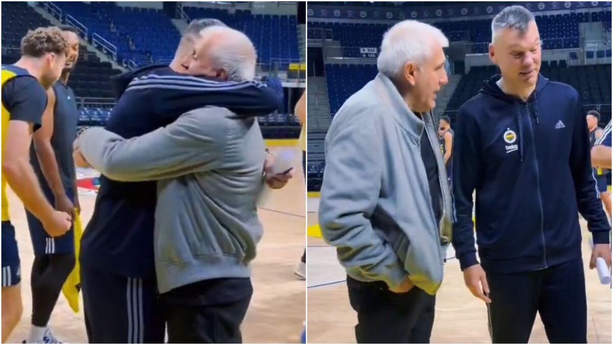 Παναθηναϊκή… συνάντηση στην Κωνσταντινούπολη: Γιασικεβίτσιους και Ομπράντοβιτς αντάμωσαν ξανά και αγκαλιάστηκαν