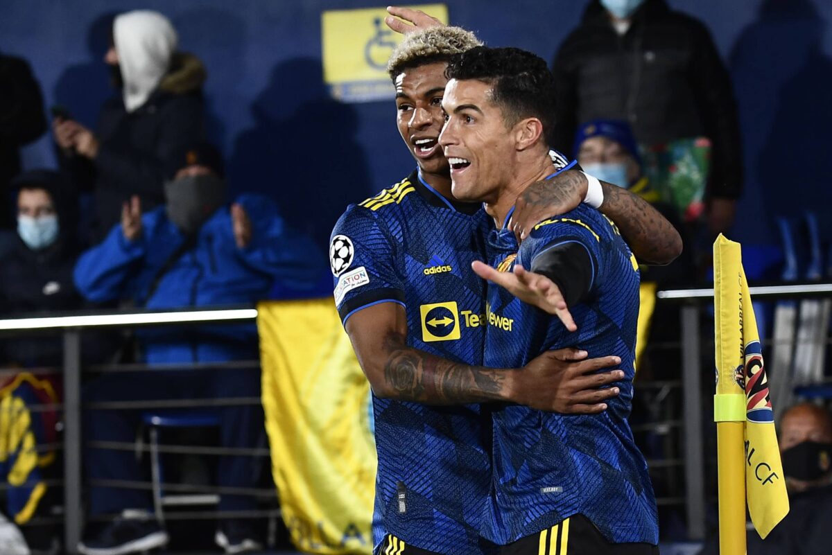 Ο Μάρκους Ράσφορντ και ο Κριστιάνο Ρονάλντο