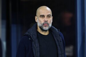 Ο Πεπ Γκουαρδιόλα στον πάγκο της Μάντσεστερ Σίτι