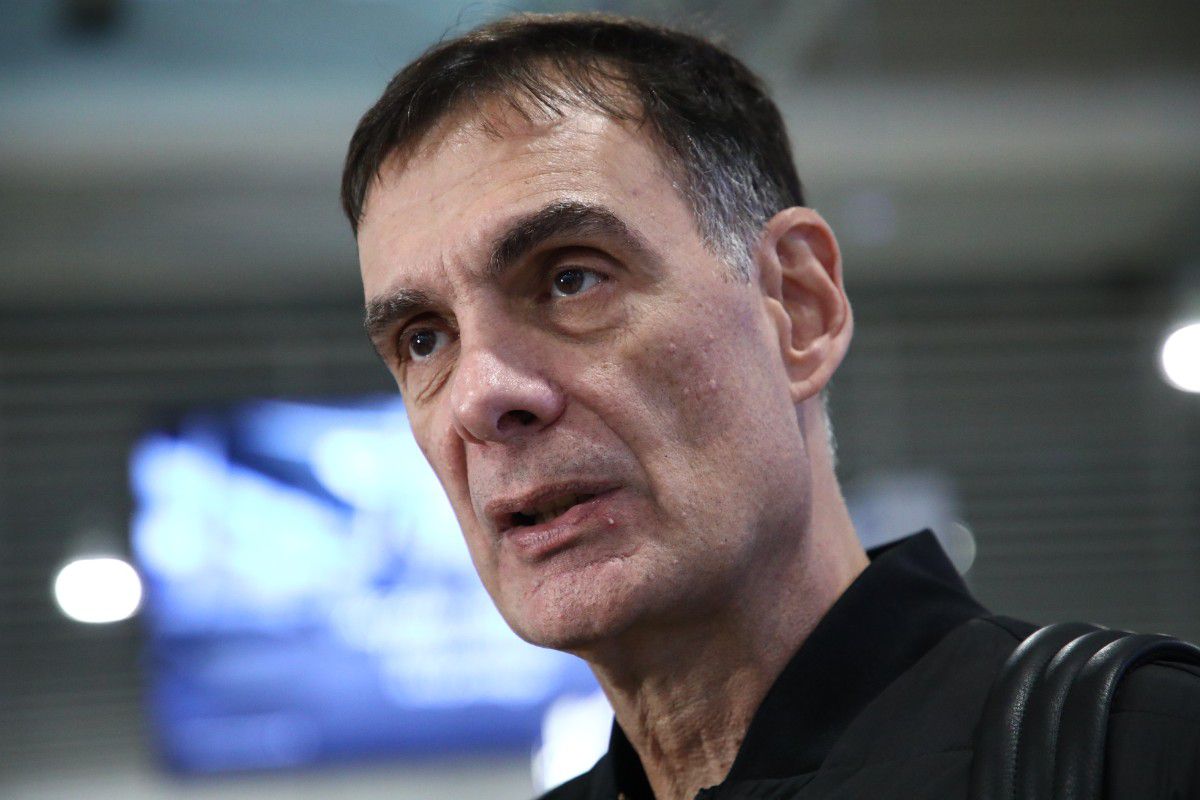 Ο προπονητής του Ολυμπιακού, Γιώργος Μπαρτζώκας