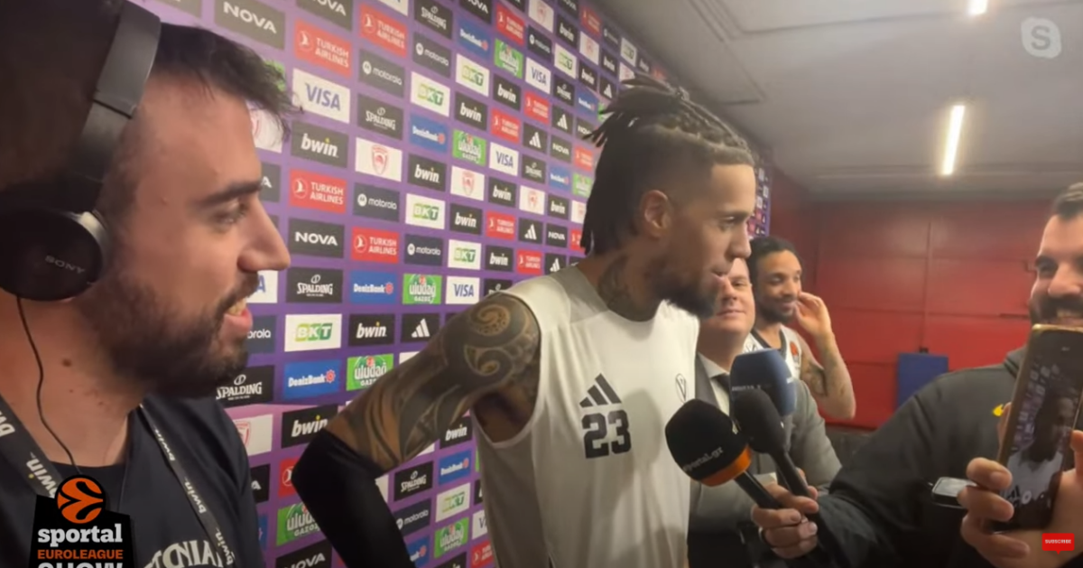 Χάκετ: «Υπέροχο να έρχομαι στο ΣΕΦ, έκανα την πρόβλεψη για τον Παναθηναϊκό γιατί δεν πίστευα ότι μπορεί το back2back»