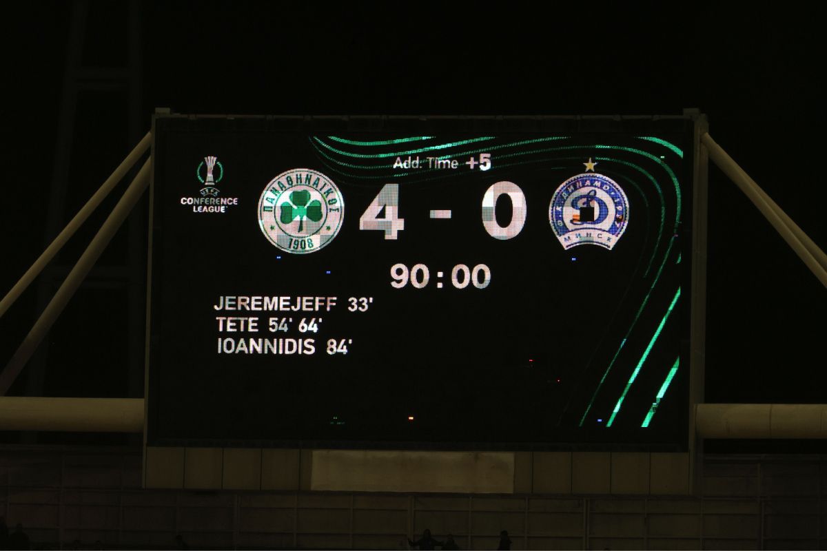 Παναθηναϊκός - Ντινάμο Μινσκ