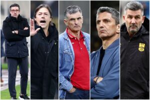 Ο Ρουί Βιτόρια, ο Ματίας Αλμέιδα, ο Χοσέ Μεντιλίμπαρ, ο Ραζβάν Λουτσέσκου και ο Μαρίνος Ουζουνίδης