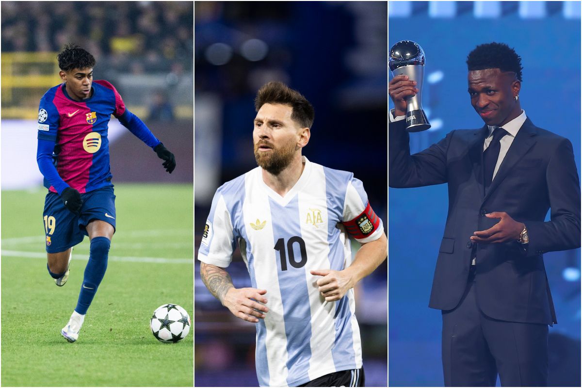 Oι Λαμίν Γιαμάλ, Λιονέλ Μέσι και Βινίους Τζούνιορ