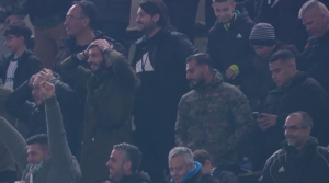 Η αντίδραση των φίλων του Παναθηναϊκού στο γκολ του Ιωαννίδη