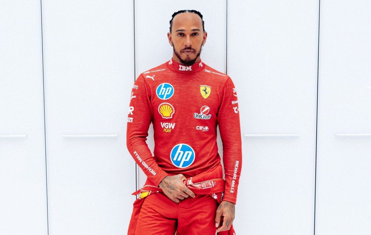 Ο Λιούις Χάμιλτον στη Ferrari