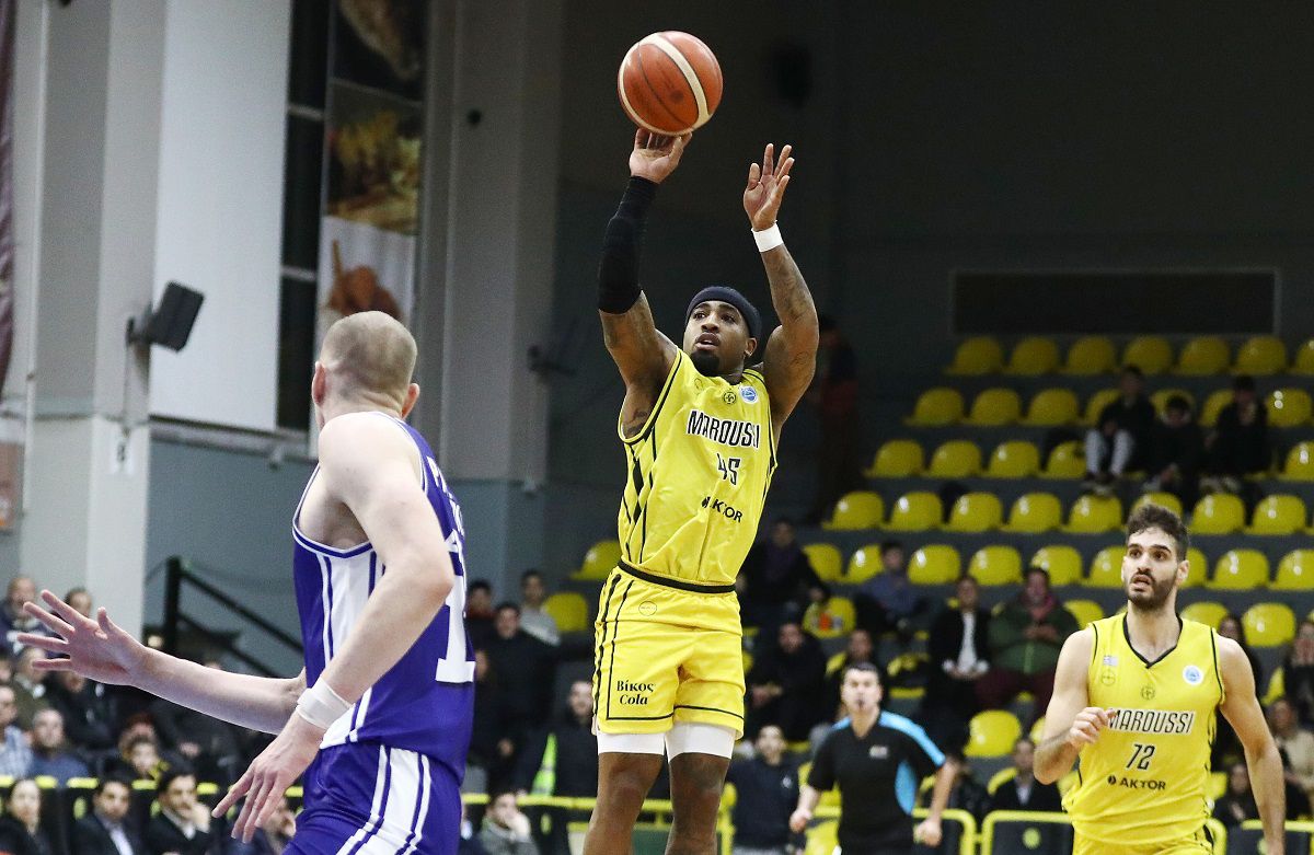 Ο Μάρκους Κιν ήταν ο πρώτος σκόρερ του Αμαρουσίου με 20 πόντους στην ήττα από την Τόφας