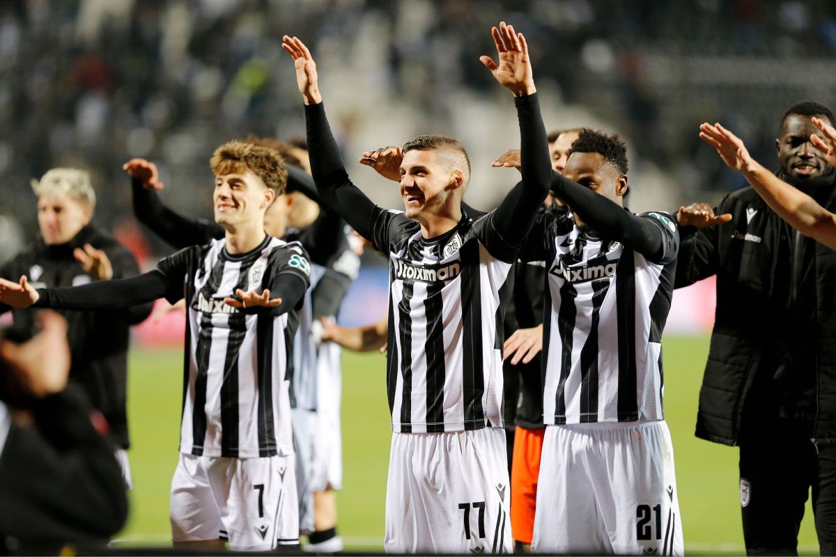 Οι παίκτες του ΠΑΟΚ στο ματς με τη Φερεντσβάρος