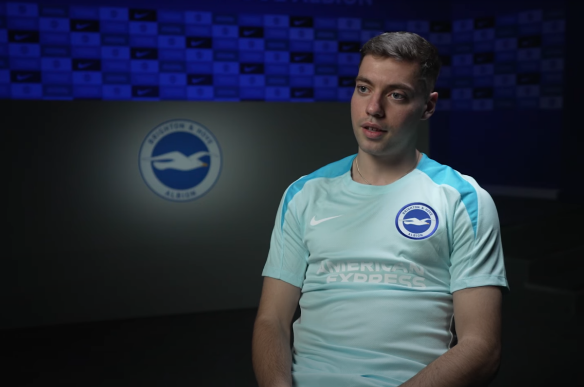 Τζίμας: «Γι’ αυτό διάλεξα την Μπράιτον, ανυπομονώ το όνειρό μου να γίνει πραγματικότητα»